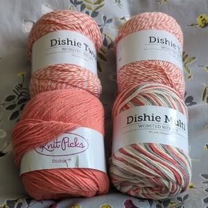 Knit Picks Dishie Yarn Lot